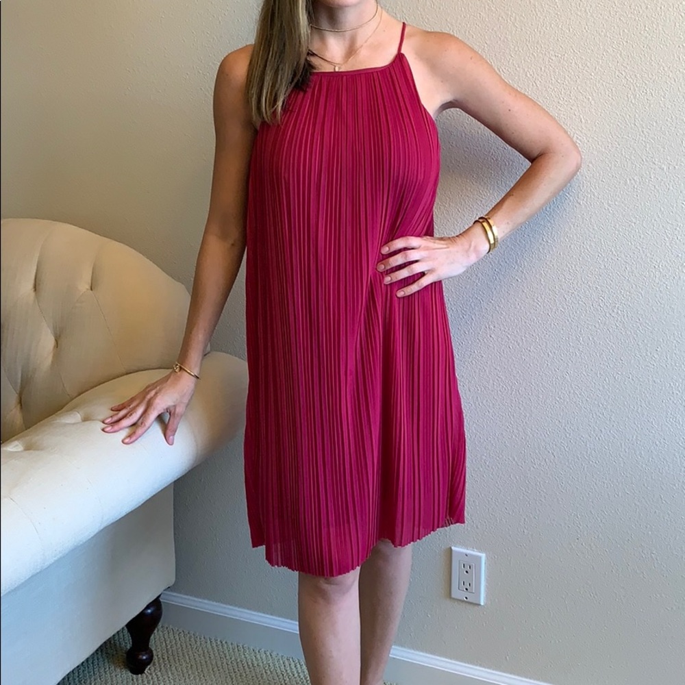 Pleated loose dress
